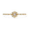 Picture of Intricate Floral Inspired Diamond Bracelet Design.