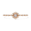 Picture of Intricate Floral Inspired Diamond Bracelet Design.