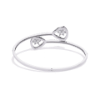 Picture of Teardrop Diamond Bracelet With Elegant Pave Accents.