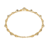 Picture of Floral Diamond Bracelet With Intricate Circular Motifs.