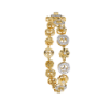 Picture of Floral Diamond Bracelet With Intricate Circular Motifs.