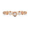 Picture of Floral Diamond Bracelet With Intricate Circular Motifs.