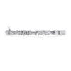 Picture of A Luxurious 13.84 Carat Bracelet Showcasing Pear, Princess, Oval And Emerald Cut Diamonds.