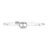 Picture of Sleek Chain Bracelet Featuring A Graceful Diamond Swirl.