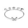 Picture of Whimsical Bracelet With A Diamond Butterfly And Playful Charms.