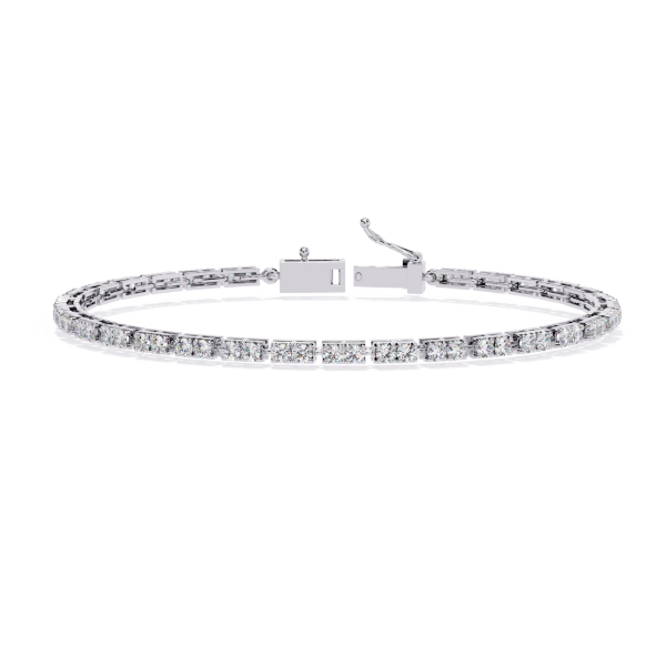 Picture of Graceful Tennis Bracelet Adorned With 2.30 Carats Of Diamonds.
