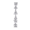 Picture of Floral Inspired Diamond Bracelet With A Total Of 0.91 Carat.