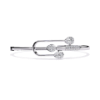 Picture of 0.75 Carat Modern Diamond Bracelet With Pear Shaped Motifs.
