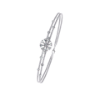 Picture of Elegant Bracelet With A 0.50 Carat Diamond Centerpiece.