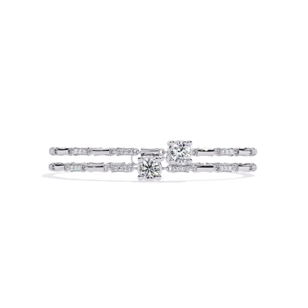 Picture of 2.20 Carat -Twin Solitaire Bracelet