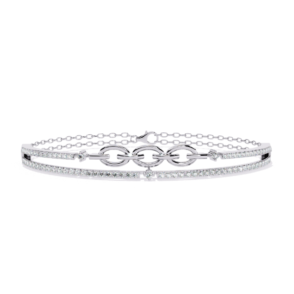 Picture of 0.85 Carat Bracelet With Dual layers Design