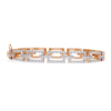 Picture of Radiant Links – 2.30 Carat Diamond Bracelet