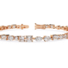 Picture of The Fancy Stream – 5.80 Carat Diamond Tennis Bracelet