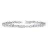 Picture of The Fancy Stream – 5.80 Carat Diamond Tennis Bracelet