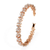 Picture of Floral Aura – 6.25 Carat Diamond Cluster Bracelet