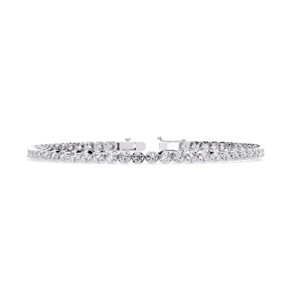 Picture of Elegance Locked – 2.60 Carat Bezel Diamond Bracelet