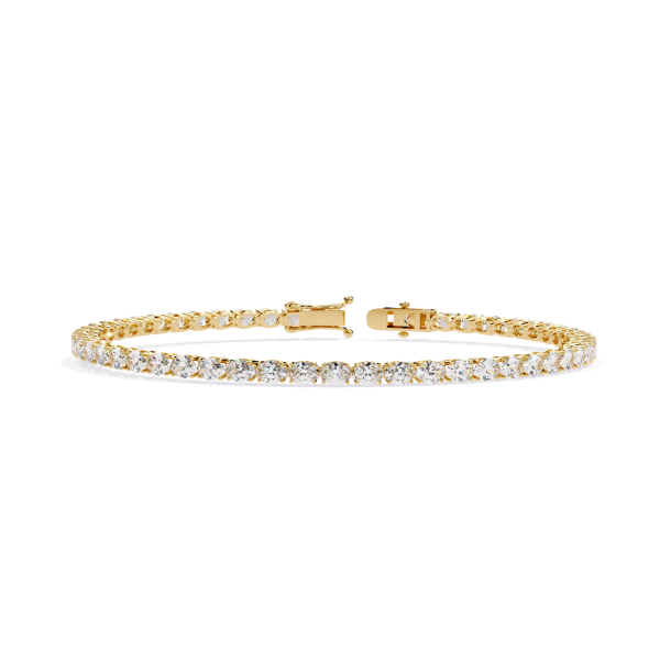 Picture of Majestic Oval - 6.70 Carat Oval Diamond Tennis Bracelet.