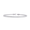 Picture of Majestic Oval - 6.70 Carat Oval Diamond Tennis Bracelet.