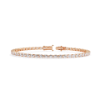 Picture of Majestic Oval - 6.70 Carat Oval Diamond Tennis Bracelet.