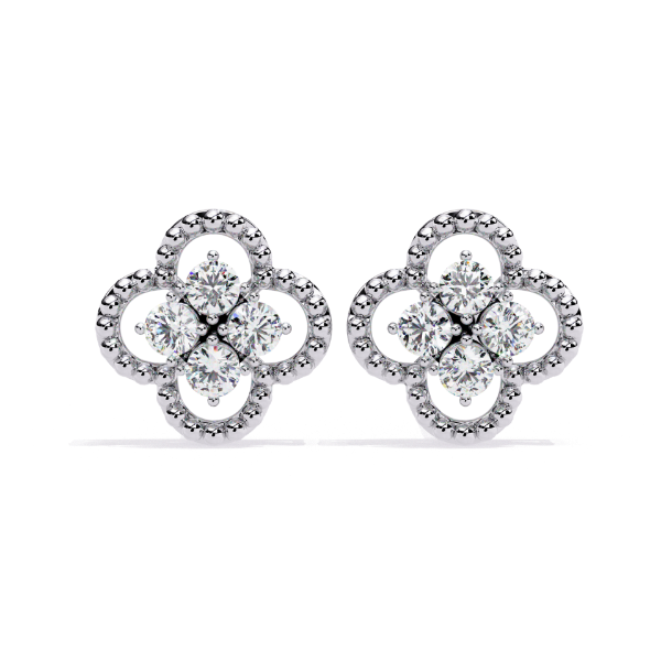 Picture of Clovelle Diamond Studs - 0.85 Carat Round Cut.