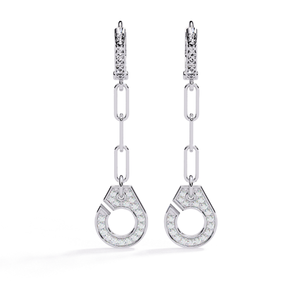 Picture of ModernMuse Chain Drops - 0.55 Carat Diamonds.