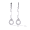 Picture of ModernMuse Chain Drops - 0.55 Carat Diamonds.