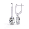 Picture of OvalGrace Danglers - 1.65 Carat Delicate Brilliance.