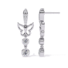Picture of Wings of Shine – 0.55 Carat Diamond Drop Earrings