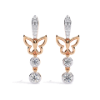 Picture of Wings of Shine – 0.55 Carat Diamond Drop Earrings