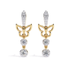 Picture of Wings of Shine – 0.55 Carat Diamond Drop Earrings