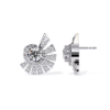 Picture of 1.70 Carat Diamond Sunburst Studs – Shine Beyond the Ordinary