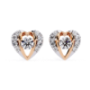 Picture of Tiny Hearts,Big Sparkle - 0.80 Carat Studs.
