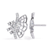 Picture of Butterfly Bloom – Marquise & Round Diamond Earrings