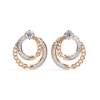 Picture of Urban Luxe – 0.50 Carat Round Diamond Hoop Earrings.