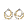 Picture of Urban Luxe – 0.50 Carat Round Diamond Hoop Earrings.