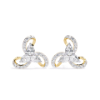 Picture of Petal Twist – 1.40 Carat Pear & Round Diamond Studs.
