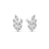 Picture of Vine Whisper Stud Earrings – 0.60 Carat Marquise Diamonds