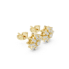 Picture of Floral Radiance - 0.50 Carat Round Diamond Petal Studs.