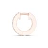 Picture of Timeless Curve – Round Diamond Hoop Earrings