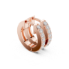 Picture of Timeless Curve – Round Diamond Hoop Earrings