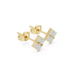 Picture of Royal Square – Princess Cut Diamond Stud Earrings