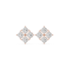 Picture of Royal Square – Princess Cut Diamond Stud Earrings