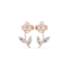 Picture of Floral Elegance - Marquise And Pear Diamond Studs.