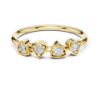 Picture of Trinity Spark -Round Diamond Ring In Bezel Setting.