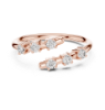 Picture of Twilight Wrap – 6 Stone Round Diamond Ring.
