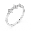 Picture of Floral Grace – Round Diamond Cluster Ring