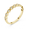 Picture of Radiant Petal - Bezel Set Diamond Ring