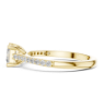 Picture of Regal Spark – 0.45 Carat Princess Diamond Ring.( 0.60 CTW Diamonds)