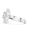 Picture of Golden Petal – 2.50 Carat Diamond Cluster Ring