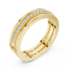Picture of Eternal Line Ring - Round Diamond Channel Band.